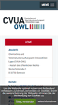 Mobile Screenshot of cvua-owl.de